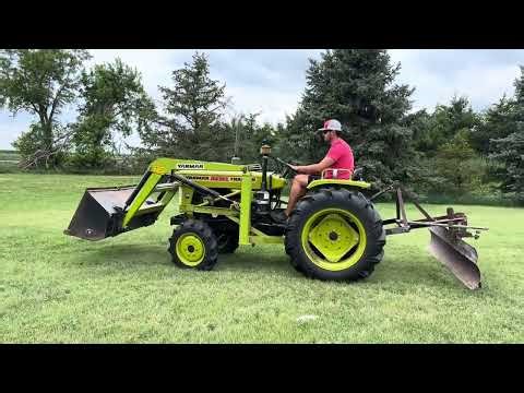 Yanmar YM240D MFWD Tractor with Loade