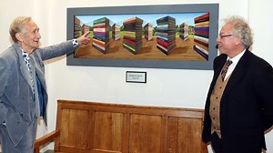 New artwork by Patrick Hughes unveiled