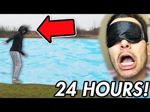 24 Hour Bird Box CHALLENGE! (24 Hour BlindFolded Challenge)