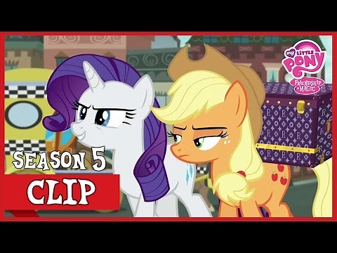 Rarity and Applejack at Manehattan (Made in Manehattan) | MLP: FiM [HD]