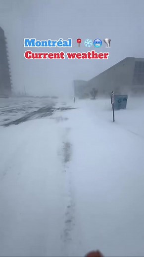 Current Weather Conditions in Montreal: Snow and Cold