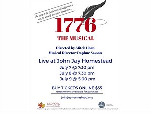Bedford Community Theatre Announces Cast For 1776