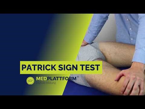Patrick Sign Test / FABER Test / Vierer Zeichen - Hüftgelenk