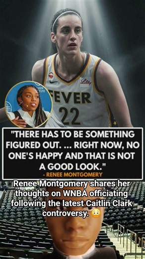 Renee Montgomery shares her thoughts on WNBA officiating following the Caitlin Clark controversy. 😳