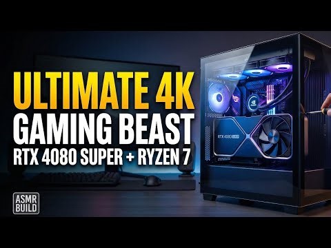 I Built the ULTIMATE 4K Gaming PC! 🚀 (RTX 4080 Super)
