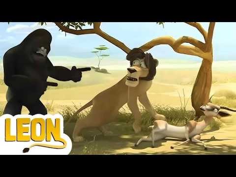 Leon’s Silly Animal Squad 🦁😅 Best Comedy Clips | Funny Animal Show | Pop Teen Toons