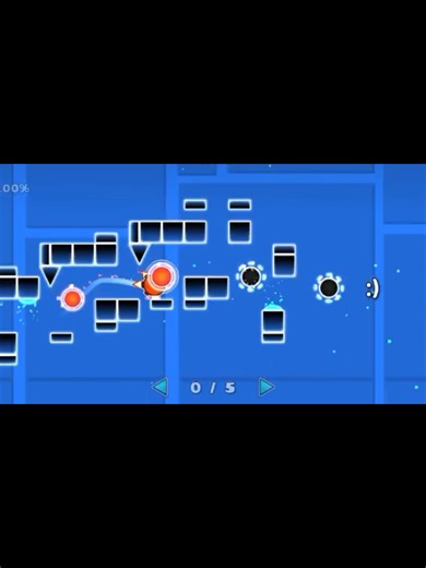 Mesmerizer Layout Preview in Geometry Dash
