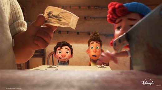 21K views · 602 reactions | Si hay pasta en la mesa, hay silencio en la mesa  : #Luca | Walt Disney Studios | Facebook