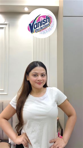 Olivia Mandal | Kolkata on Instagram: "Coffee spills during morning rush are my daily ‘oops’ moments. ☕ Thankfully, @vanish.india keeps my whites looking as fresh as my first sip of the day. ✨ #VanishIndia #VanishForWhites #Ad #VanishMagic #VanishPower #wishnavanishkoro [Vanish, Vanish power, detergent, clean clothes, no stain ]"