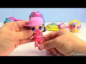 LOL Surprise Confetti Pop Series 3 Wave 2 Lil Sisters and Hatchimals - Videos For Kids