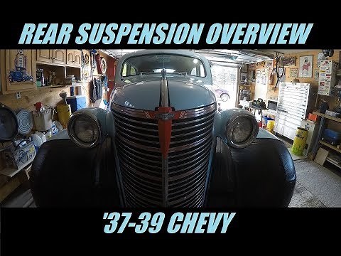 1937-1939 Chevy Chassis Engineering Rear Suspension Overview