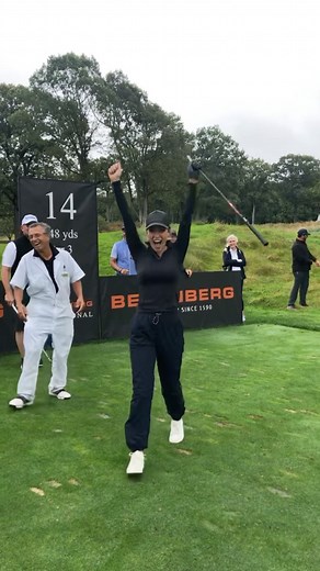 Paige Spiranac | Made a hole in one in front of legend Gary Player yesterday. Coolest moment of my life! | Instagram