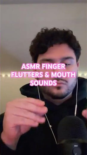 ASMR FINGER FLUTTERS & MOUTH SOUNDS#asmr#asmrsounds#asmrvideo#asmrcommunity#asmrshorts#shorts#fyp