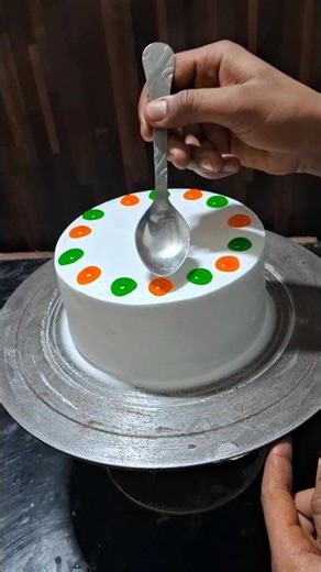 multicolor cake matching design #cakedesign #cake #viralshort #shorts