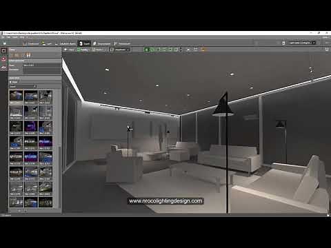 How to create light scenes in Dialux evo