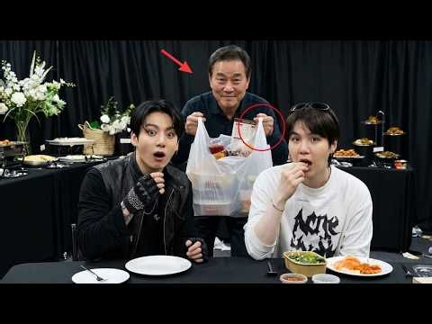 🔴When Jimin’s dad bringing snacks, Suga BTS and jungkook gives this shocking reaction
