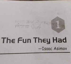 The Fun They Had by Isaac AsimovProvide a summary and main th... | Filo