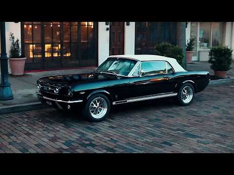Production Car Review - Raven Black 1966 Revology Mustang GT Convertible