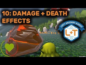 Unity Damage and Death Effects Tutorial - LewyT Amusement Academy 10