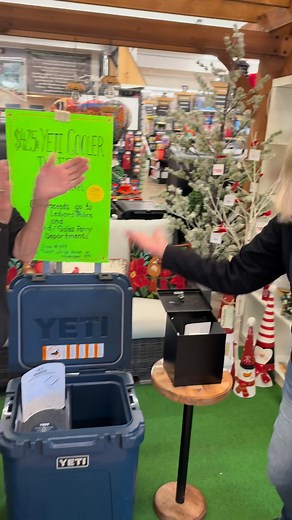 Congratulations John! Winner of the Yeti Roadie Cooler #yeti #RaffleFundraiser | Holdridge Home & Garden