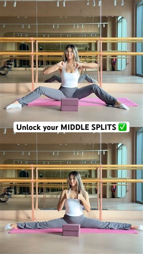 Exercises to UNLOCK middles splits