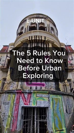 6.5K views · 140 reactions | The 5 Rules You Need to Know Before Urban Exploring. Follow my page for more. #abandonedplaces #urbanexploration #urbex #explorer #abandonedlocations #usaexplore #usareels #uk #worldwide #abandonedbuilding #abandonedplacesinamerica #abandonedplacesinuk | E-Unit Adventures | Facebook