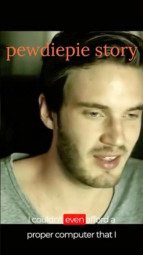 Pewdiepie success story #pewdiepie #gamer #success