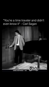 Carl Sagan, known for making complex science understandable, used the idea that “You’re a time traveler without knowing it” to show how we experience time in everyday life. Here’s the simple breakdown: - Time Dilation: Einstein’s relativity theory says time can change based on speed or gravity. If you’re on a fast spaceship, time slows down for you compared to Earth, letting you age slower - a kind of time travel into the future. - Light Travel: When looking at stars, you’re seeing light that ha
