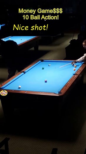 HOW TO EXECUTE LONG DISTANCE SHOT IN 10 BALL ACTION #billiards #pool #viral