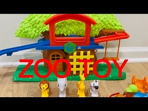 ZOO TOY , Animal Fun Time! Playing with Zoo Toys & Wild Animals 🦁🦓🐘🦒 #youtube #youtubevideo