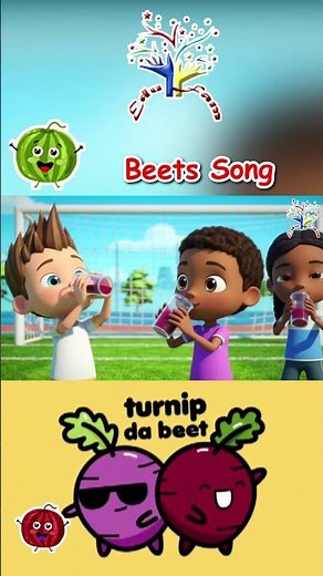 Beets Song ❤️🥬 | Sweet & Strong Root Veggie for Kids | 3D Animated Song | EduFam