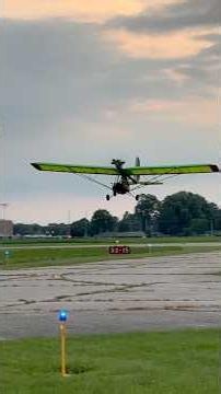 Flightstar ultralight takeoff and landing