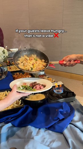 If your guests leave hungry… that’s not a vibe. ️ We believe every...