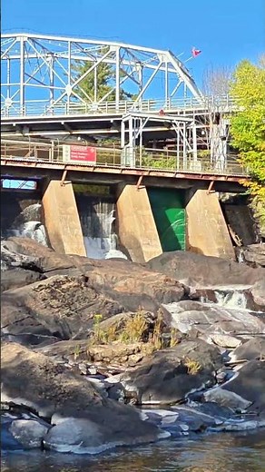Breathtaking Views of Bracebridge Falls 🌊✨ | Muskoka’s Hidden Gem