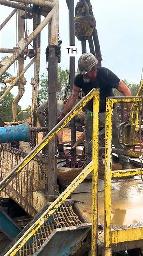 Hard Work on the Oilfield Rig
