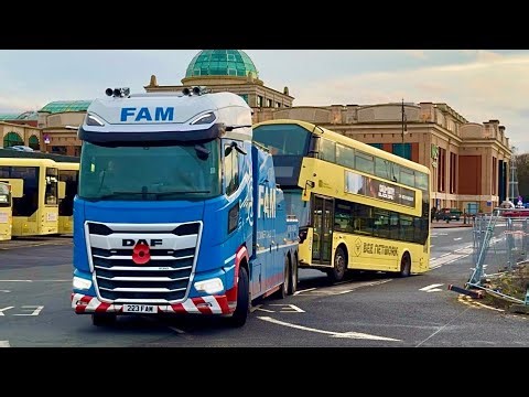 DAF XG+ 530 Tow Truck in Action | Bee Network Bus Recovery Manchester