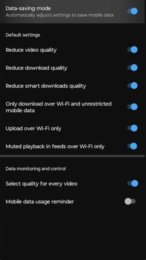 How to save data on ! Data saver on💥