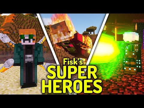 Fisk's Superheroes - Minecraft Mod Showcase