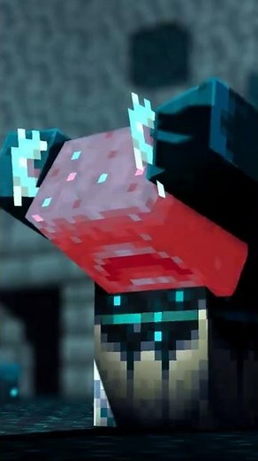 Warden when there is a party nearby (minecraft animation)
