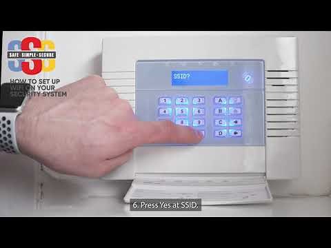 How to set up WiFi or a new router on your intruder alarm system