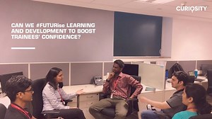 Mehrose from Tech Mahindra was curious to know, can we #FUTURise learning tools to boost trainees’ confidence? Watch how, together with her team, she created an app that is helping executives win client pitches. Do you #NurtureYourCuriosity too? Discover your curiosity levels with a simple test here https://www.nurtureyourcuriosity.com/ | Mahindra Group