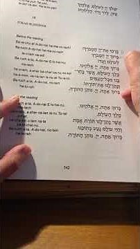 Blessings before and after reading of the Torah (aliyah)