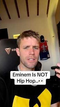 Eminem Is Not Hip Hop..👀