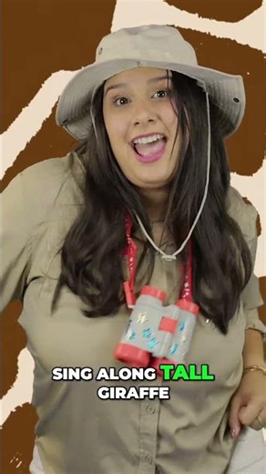 Tall Giraffe Song for Kids | Fun Safari Adventure