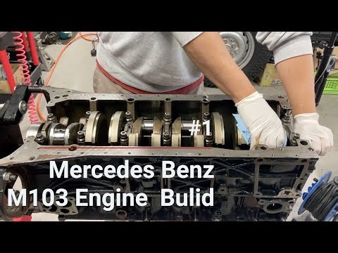 【 Mercedes Benz M103】Engine Bulid #1