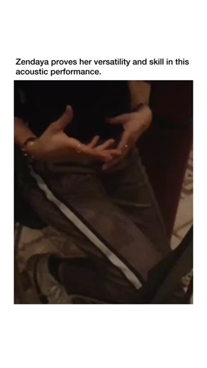 Popcapitalofficial on Instagram: "Zendaya’s acoustic rendition of Rewrite The Stars strips the song down to its emotional core, letting her voice carry every note with clarity, warmth, and precision. Originally featured in The Greatest Showman (2017), the track is a duet full of longing and hope, and hearing it performed solo in an acoustic setting highlights Zendaya’s incredible vocal control and heartfelt expression. This performance proves she’s not just a screen star — she’s a truly versatil