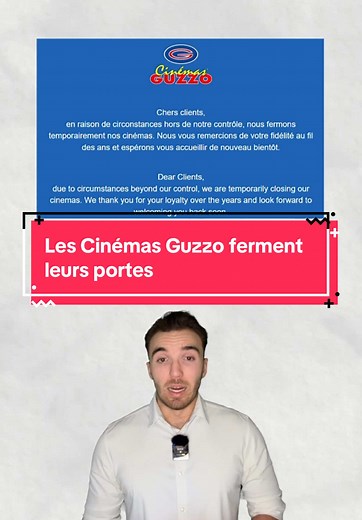 Fermeture des Cinémas Guzzo : Quelles conséquences ?