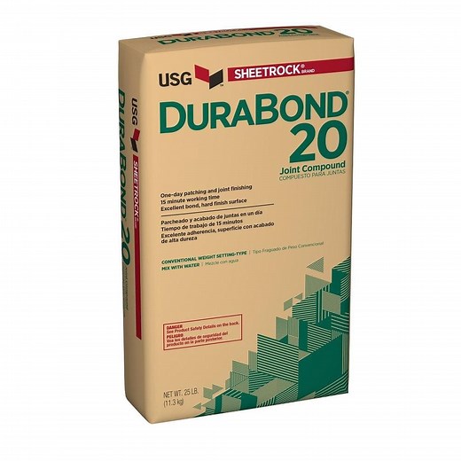 Reviews for USG Sheetrock Brand 25 lb. Durabond 20 Setting-Type Joint Compound | Pg 1 - The Home Depot