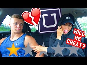 PICKED UP MY BOYFRIEND IN AN UBER UNDER DISGUISE!!