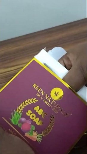 REEN natural ABC soap review ☺️😊☺️😊